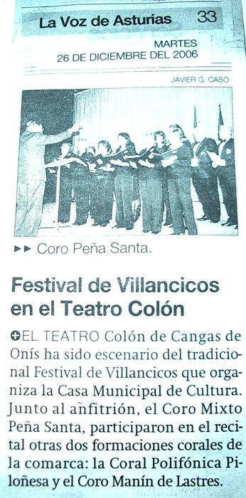Festival de Villancicos