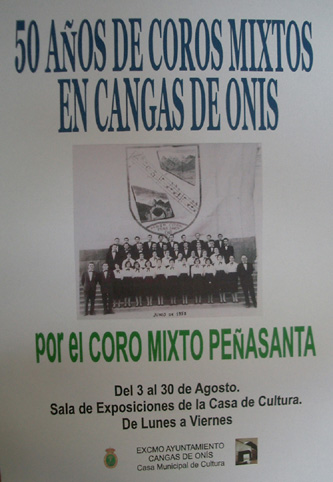 Exposición '50 AÑOS DE COROS EN CANGAS DE ONÍS' (Desde el año 2001 en adelante)