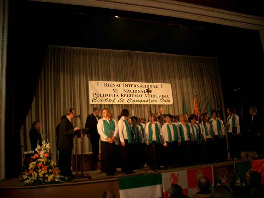 1ª Bienal Internacional de Polifonía Regional Autóctona “Ciudad de Cangas de Onís”
