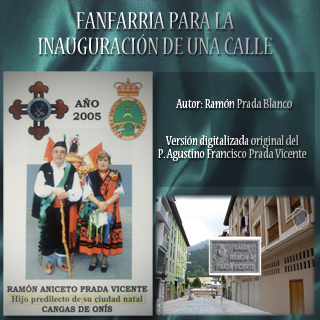 Fanfarria para la inauguración de una calle