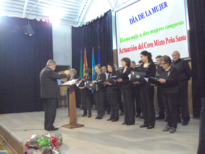 Celebración del DÍA DE LA MUJER en Cangas de Onís