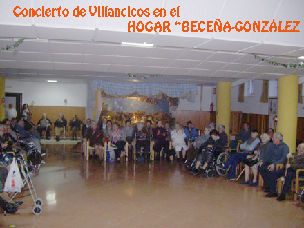 VILLANCICOS en el HOGAR BECEÑA-GONZÁLEZ