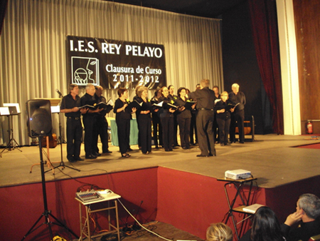 Celebración de FIN DE CURSO del I.E.S. de Cangas de Onís