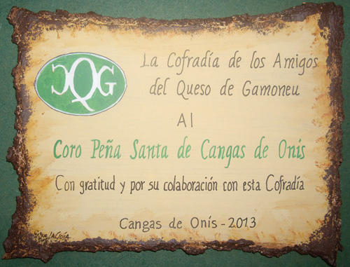 COFRADÍA de los AMIGOS del QUESU DE GAMONÉU