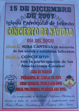 CONCIERTO EN INFIESTO