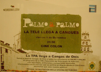 PALMO A PALMO - La Tele llega a Cangas de Onís.