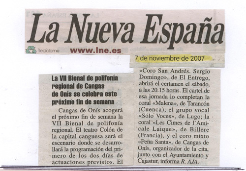 Recorte de prensa