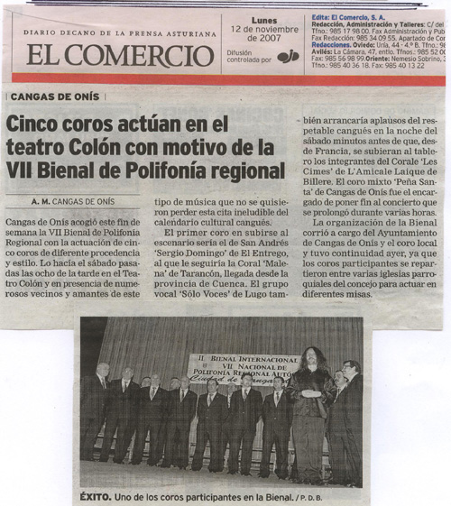 Recorte de prensa