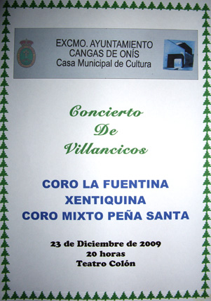 Concierto de Villancicos en Cangas