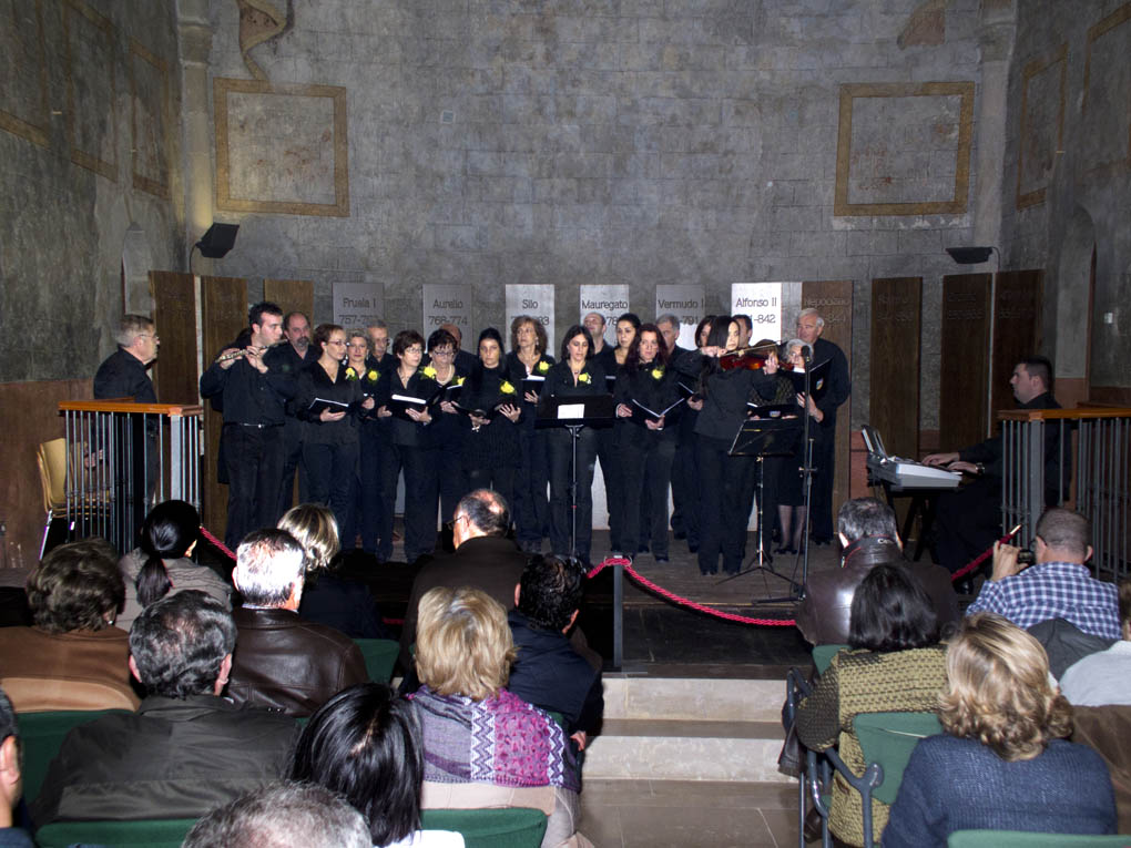 Concierto de SANTA CECILIA organizado por la Banda de gaitas canguesa.