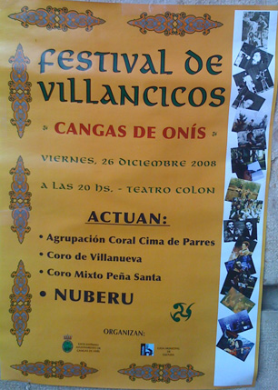 Festival de Villancicos en Cangas